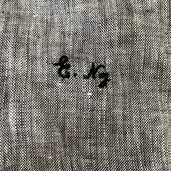 Gaetano Aloisio men’s button up gray shirt Size USA M slim - Picture 5 of 6